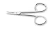 Mundial 705-S Specialty Forged 3 1/2" Turmspitze Embroidery Scissors, Curved Blades