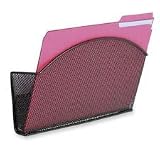SAF4176BL Magnetic single file Pocket, Steel, Black