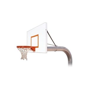 First Team Tyrant Extreme In-Ground Basketball Hoop with 60 Inch Steel Backboard