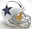 Dallas Cowboys 1960-63 Throwback Riddell Deluxe Replica Helmet - Football Sports Merchandise