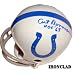 Art Donovan Autographed/Hand Signed Baltimore Colts Throwback Mini Helmet