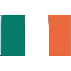Ireland National Country Flag - 3 foot by 5 foot Polyester (New)