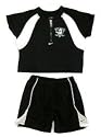 Anaheim Mighty Ducks Toddler1/4 zip Two Piece Short Set, Size= 2T