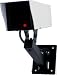 Fake Security Camera w/ Flashing Light & Warning Decal: Modified from actual video camera - Fools even the most sophisticated criminals!