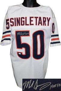 Mike Singletary Signed Chicago Bears Jersey - HOF 98