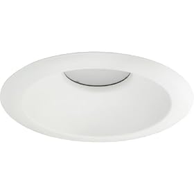 Progress Lighting P8071-28 6-Inch LED Recessed Light Trim, White by Progress Lighting