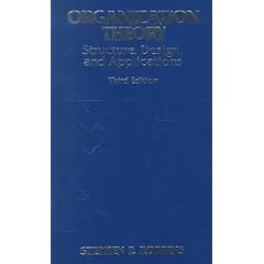 Organization Theory: Structures, Designs, and Applications