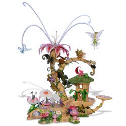 Childrens Toyshop  Toys : Pixie Hollow Home Tree Playset