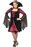 SEXY PLUM VAMPIRESS COSTUME PLUS SIZE