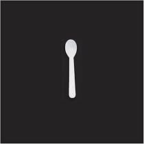 Fancy Hand Carved Mother of Pearl Caviar Serving Spoon - 4.5 inches