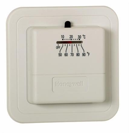Honeywell CT33A Economy Manual Thermostat - Millivolt