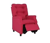 IMAGE OF Harmony Kids Deluxe Recliner, Hot Pink Cotton