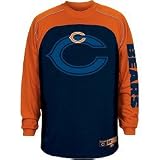 Chicago Bears Raglan Crew Sweatshirt