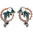 Miami Dolphins Stud Earrings - NFL Football Fan Shop Sports Team Merchandise