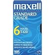 Maxell T-120 Std Standard Grade Videocassette For Time-Lapse Use