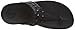 fitflop Women's Biker Chic Flip Flop All Black 6 M US