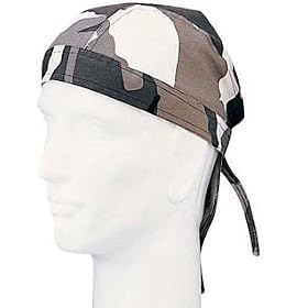 Camouflage Head wrap / Camo Head Wrap / Du Rag / Do Rag / Do-rag