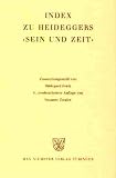 Index zu Heideggers Sein und Zeit