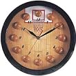 BASKETBALL DESIGN SPORTS KIDS ROOM HANGING WALL CLOCK
