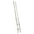 Werner D17282EQ Equalizer 28-Foot 225-Pound Duty Rating Aluminum Extension Ladder with Integrated Leveling System