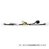 アーミーベルト荷締機 5m×幅50mm ワッカ BWR600L/ラッシングベルト【OH】