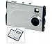 Oregon Scientific DS6628 ThinCam 1.3MP Digital Flash Camera (Gray)