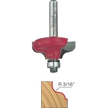 Freud 38-202 1-1/4-Inch Diameter Ogee and Fillet Router Bit with 1/4-Inch Shank