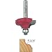 Freud 38-202 1-1/4-Inch Diameter Ogee and Fillet Router Bit with 1/4-Inch Shank