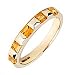 9ct Five Stone Citrine Ring G2222004