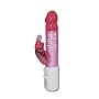 Orion 557536 Horny Rabbit,  Perlen-Jelly-Vibrator mit Rotation. Gesamt 25 cm lang, � 3,5-4 cm. Funktionen getrennt 5-stufig regelbar.