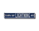 Tampa Bay Lightning Avenue Sign 6 x 36 NHL Hockey Street Sign