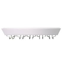 Nexxt by Linea Vintage Wine Glass Holder, White Finish