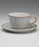 Denby Mist Falls Wide Rimmed Tea Saucer, 6.5