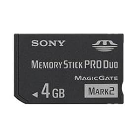 Sony Audio/video 4gb Ms Pro Duo Mark2 Media (msmt4g/tqm) -