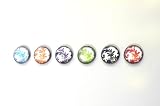 Produkt-Bild: Hab & Gut (mc212) Magnetset ARTS & LYRICS "MINI ORNAMENT" (Set mit 6 Magneten)