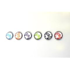 Hab & Gut (mc212) Magnetset ARTS & LYRICS "MINI ORNAMENT" (Set mit 6 Magneten)