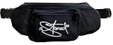 Original 2stoned H�fttasche Retro mit Stick Classic Logo in Schwarz - 