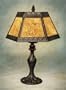Six Panel Fairy Lamp David Delamar Porcelain Lithophane