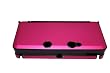 MYCARRYINGCASE 3DS Alunminum Metallic Armor Hard Case with Screen Protective Filter - Fire Red