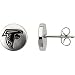 Stainless Steel Atlanta Falcons Logo Stud Earrings