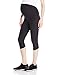 Ingrid & Isabel Women's Maternity Activewear Capri Leggings with Crossover Panel