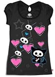 Skelanimals Kit The Cat Smitten Keyhole Shirt SKJ003