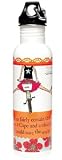 Water Bottle Canteen by Curly Girl, I Am Fairly Certain