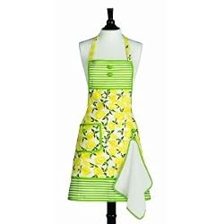 Jessie Steele Bib Gigi Summer Lemons Apron