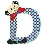 D - Teddy Bear Letter