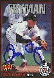 Travis Fryman, Detroit Tigers Autographed Card