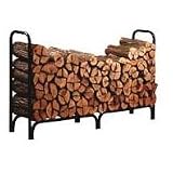 Panacea 15205 8-Foot Deluxe Log Rack with Cover