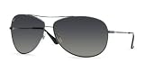 RAY BAN 3293 047 6G GUNMETAL GRAY MIRROR AVIATOR SUNGLASSES. by 
