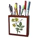 Taiche Acrylic Art - Flowers Carolina Jasmine - Tile Pen Holders-5 inch tile pen holder