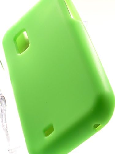 Shockwize (Tm) Impressions Series Samsung Galaxy S Showcase i500 Fascinate Mesmerize S950C Flexible Silicone Skin Protector Case Shock Absorbing Flex Hybrid Silicon SCH-I500 SCH-S950C (Flex Solid Green)